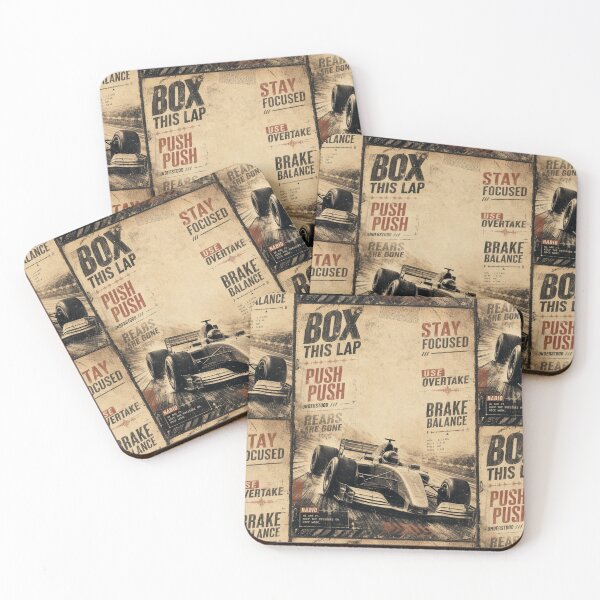 Item preview, Box This Lap Push Push Open Wheel Racing Poster Art designed and sold by PlanetEye Designs.