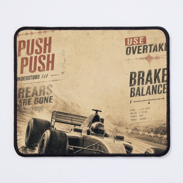 Item preview, Box This Lap Push Push Open Wheel Racing Poster Art designed and sold by PlanetEye Designs.