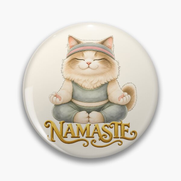 Item preview, Namaste: The Pure Spirit of Calm designed and sold by CataosMeow.