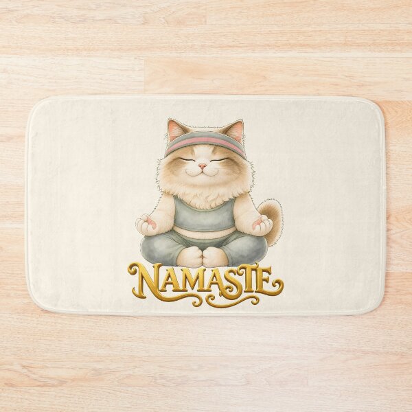 Item preview, Namaste: The Pure Spirit of Calm designed and sold by CataosMeow.