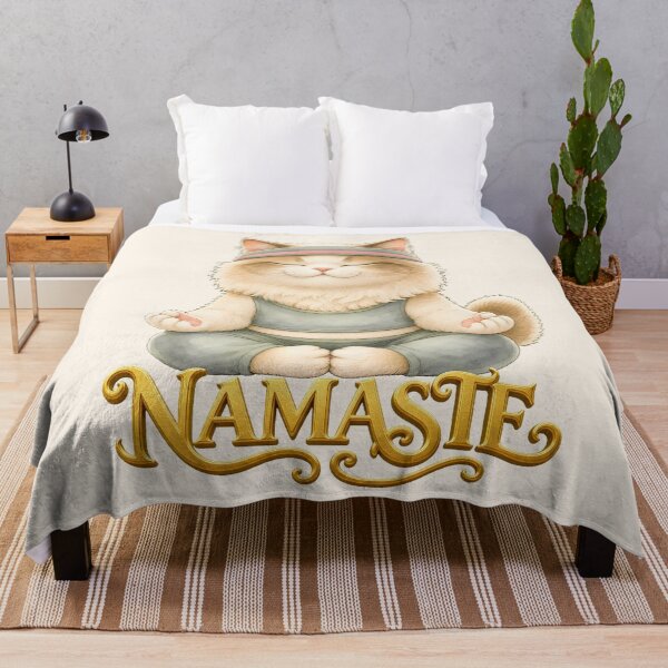 Item preview, Namaste: The Pure Spirit of Calm designed and sold by CataosMeow.