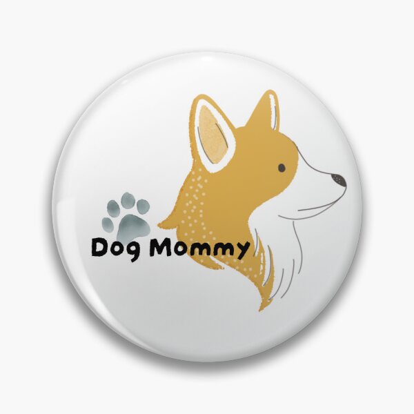 Item preview, Corgi Mom-black word designed and sold by paperandpigment.
