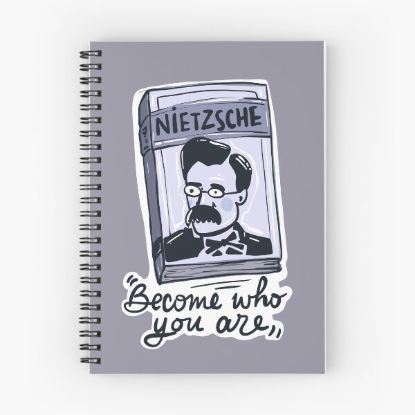 Item preview, Nietzsche philosophy book quote designed and sold by sianelliot.