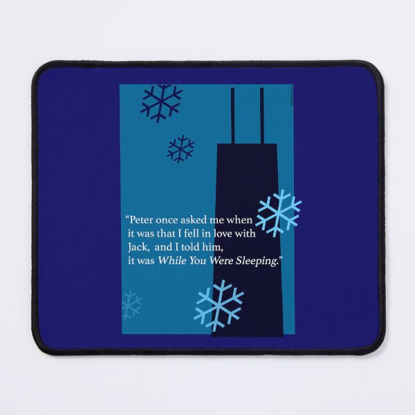 Item preview, While You Were Sleeping Blue designed and sold by Normbot2000.