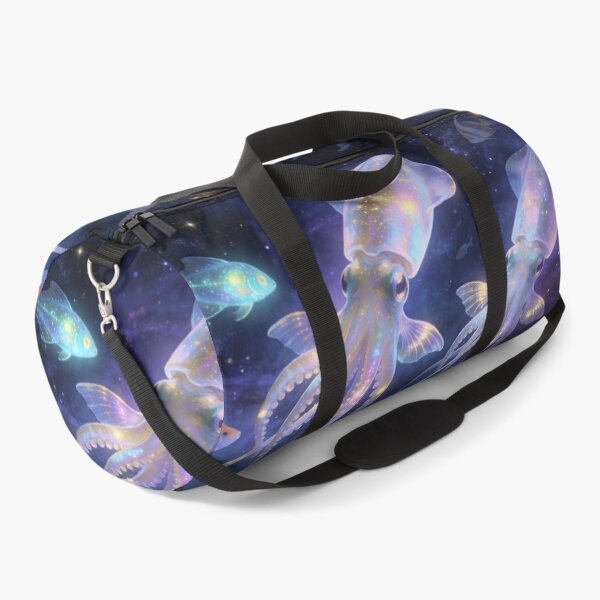 Item preview, Giant Squids in Deep Space, Mystical Universe Marine Wall Decor designed and sold by BlareBlare.