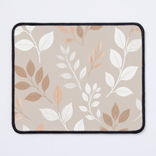 Item preview,    Taupe Botanical Harmony – Neutral Leaf Branch Pattern designed and sold by MyTutina.