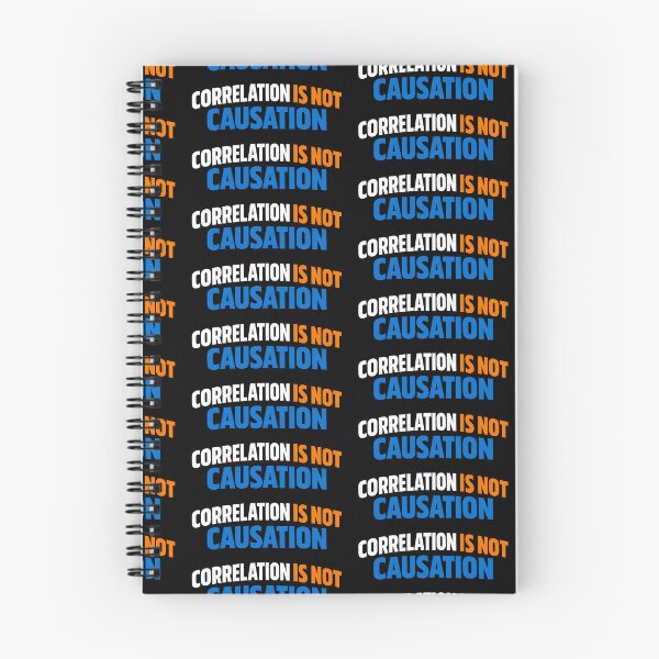 Item preview, Correlation Is Not Causation Statistics Humor Design designed and sold by TeeTimeTreasure.