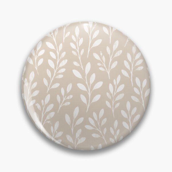 Item preview, Neutral Leaf Branch Pattern – Minimal Beige Botanical Design designed and sold by MyTutina.