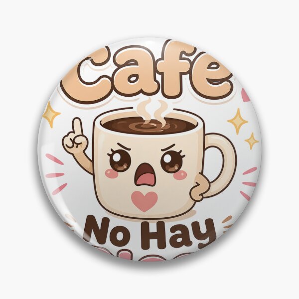Item preview, Sin Café No Hay Clase – Kawaii Coffee Teacher Design designed and sold by CChanDesigns.