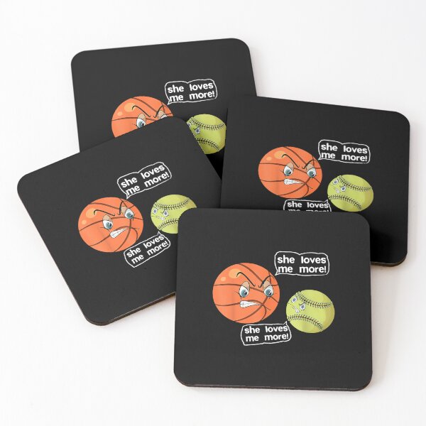 Item preview, She Loves Me More Angry Basketball Softball Fighting Arguing designed and sold by EugeneRBarnett.