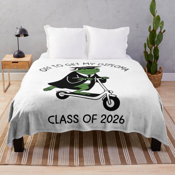 Item preview, Copy of Off to Get My Diploma - Funny Frog Graduation Class of 2026 Senior Gift designed and sold by gunaone-design.