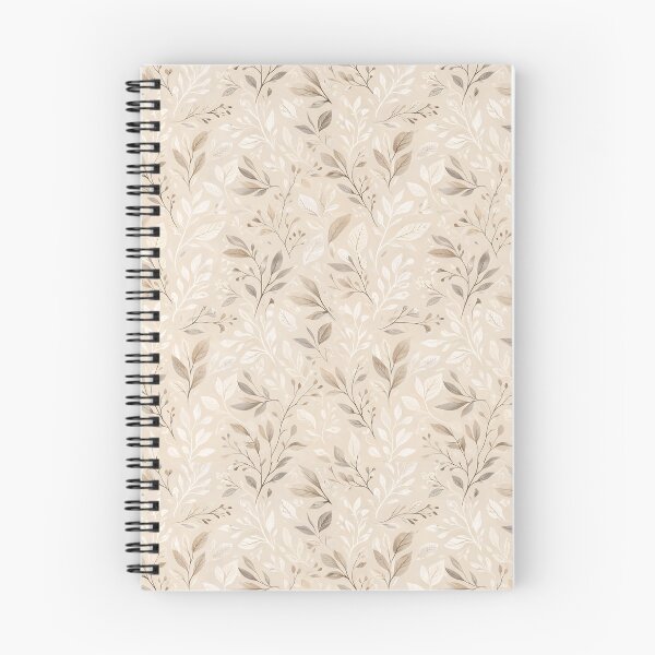 Item preview, Neutral Earth Colors Botanical Pattern – Minimalist Leaf & Branch Seamless Design designed and sold by MyTutina.