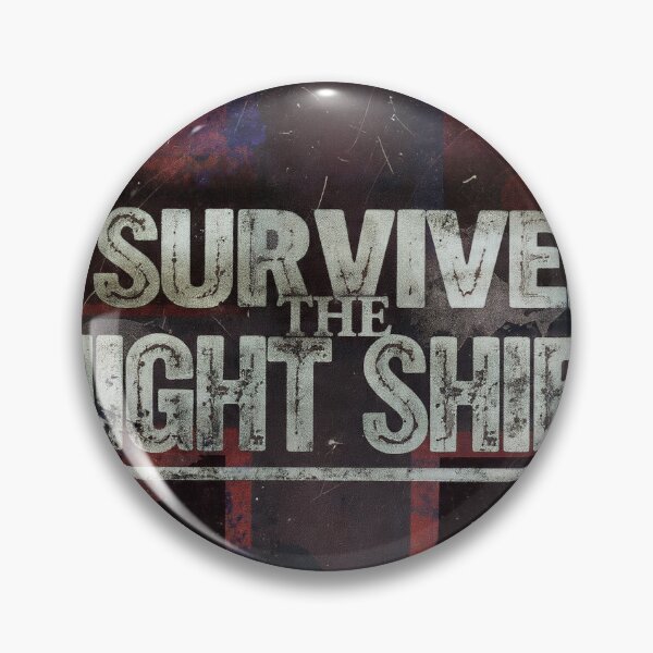 Item preview, `I Survived The Night Shift - Nurse ER Gift` designed and sold by Petringo.