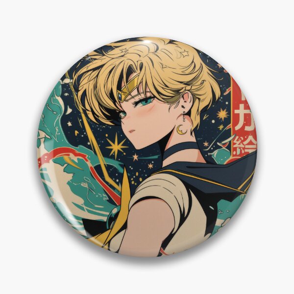 Item preview, Sailor Uranus Retro Starry Night  designed and sold by AnimeArsenalPrints.