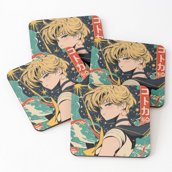 Item preview, Sailor Uranus Retro Starry Night  designed and sold by AnimeArsenalPrints.