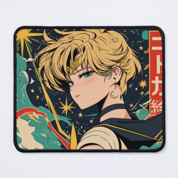 Item preview, Sailor Uranus Retro Starry Night  designed and sold by AnimeArsenalPrints.