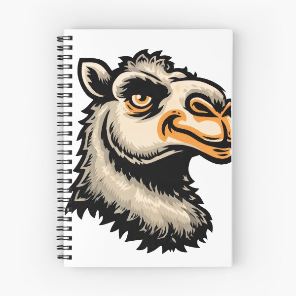Item preview, Bold Camel Head in Graphic Emblem Style designed and sold by ForeverPrintsOK.