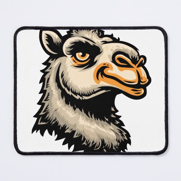 Item preview, Bold Camel Head in Graphic Emblem Style designed and sold by ForeverPrintsOK.