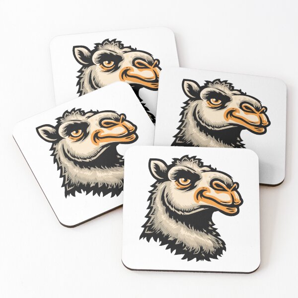 Item preview, Bold Camel Head in Graphic Emblem Style designed and sold by ForeverPrintsOK.