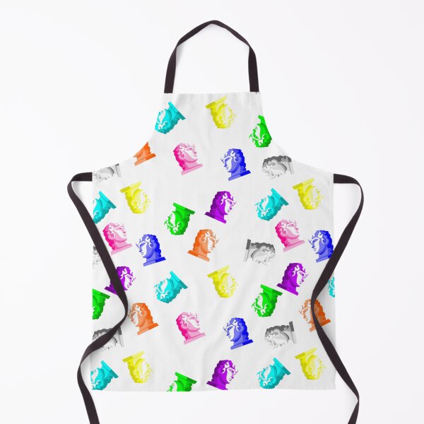 Item preview, vibrant contemporary surreal sculpture bust art designed and sold by Gossip Rag.