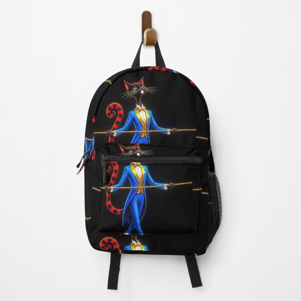 Item preview, Elegant Black Cat Tightrope Walker designed and sold by ZunZunArt.
