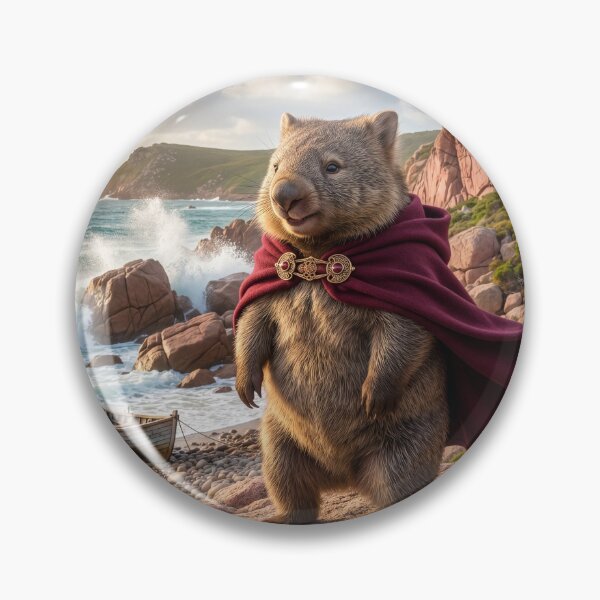 Artikelvorschau, Wombat-Reisender an der Küste von Pink Granite entworfen und verkauft von Tridentulus.