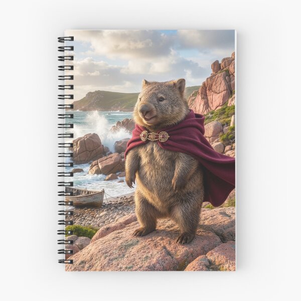 Artikelvorschau, Wombat-Reisender an der Küste von Pink Granite entworfen und verkauft von Tridentulus.