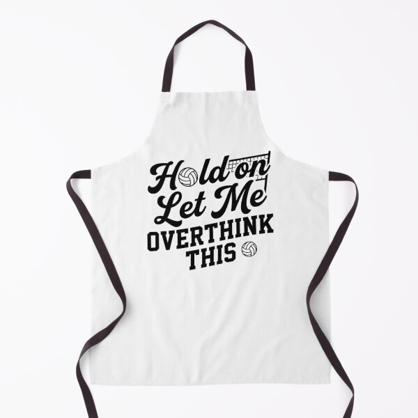 Item preview, Volleyball Player Let Me Overthink This Design designed and sold by snowry.