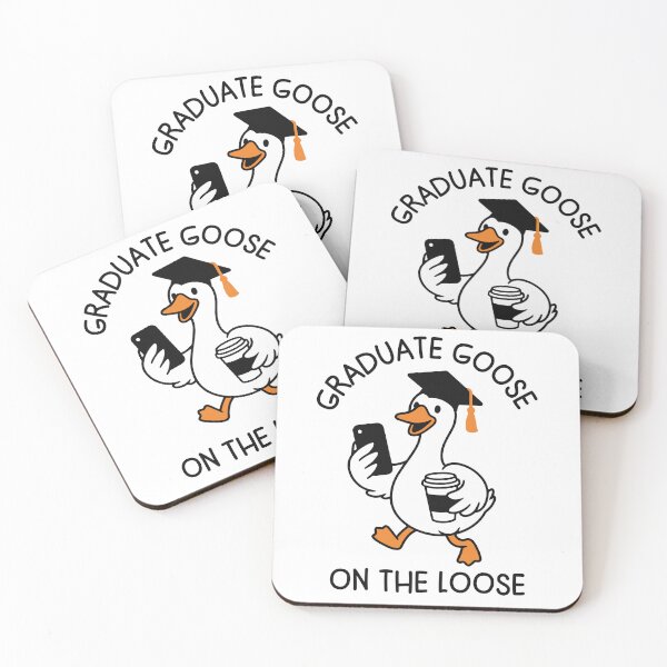 Item preview, Graduate Goose On The Loose | Class of 2026 Graduation | Cute Animal Graduate Gift designed and sold by gunaone-design.