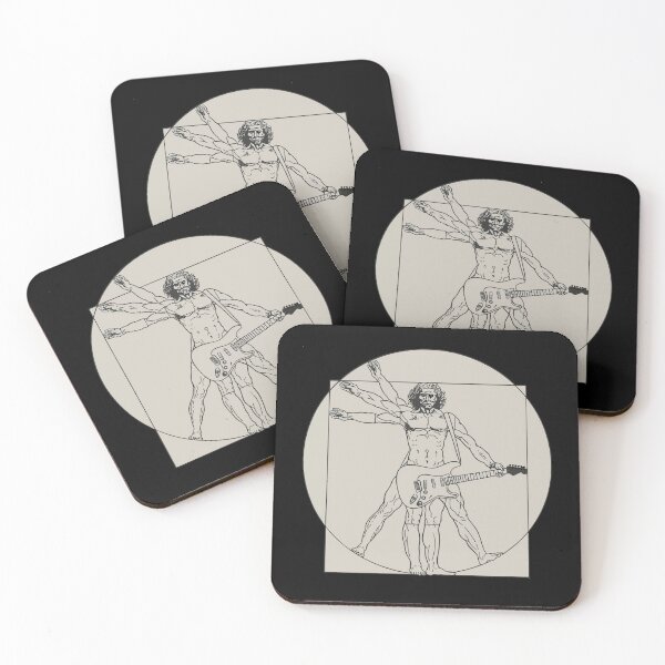 Item preview, Vitruvian Man with Guitar designed and sold by GorArt1.