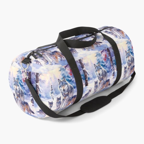 Item preview, Wolf with cubs in Siberian snow designed and sold by Creative Visualize.