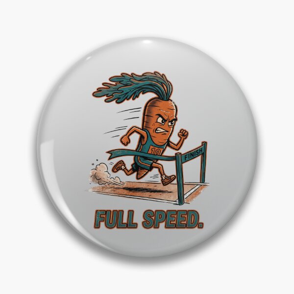 Item preview, Carrot Runner Retro Tee designed and sold by Ortsas.
