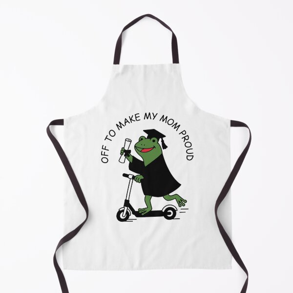 Item preview, Off To Make My Mom Proud - Funny Frog Grad Graduate Gift for Son Daughter designed and sold by gunaone-design.