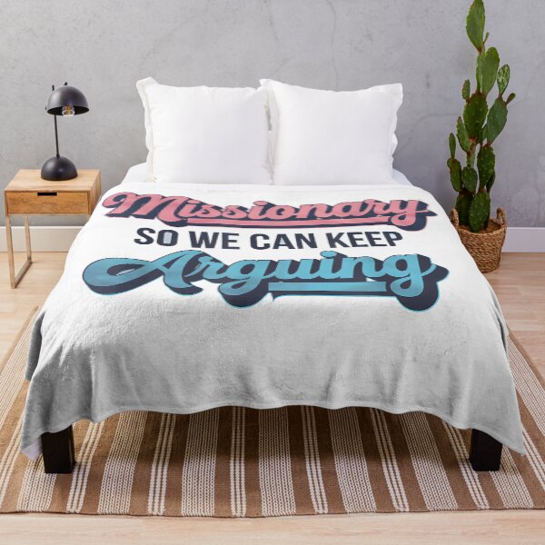 Item preview, Missionary So We Can Keep Arguing Tshirt Funny Humor Wife designed and sold by mkrcsuuh2.