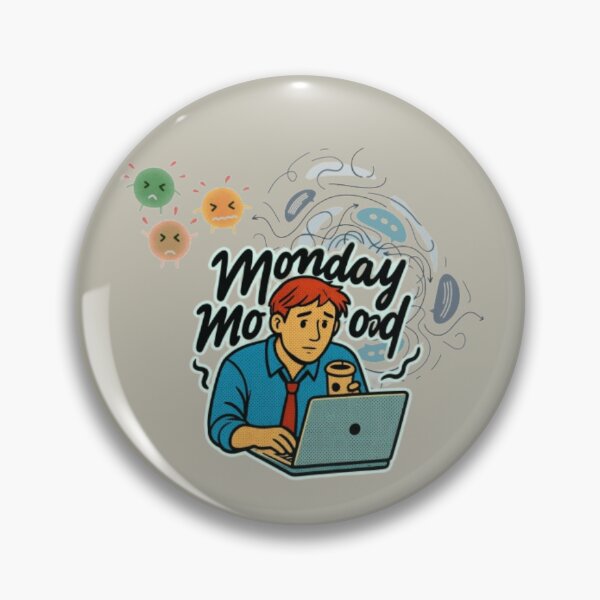Item preview, Relatable Workday Stress Illustration designed and sold by Miheerala.