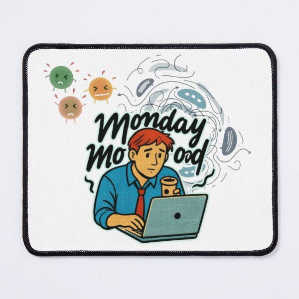 Item preview, Relatable Workday Stress Illustration designed and sold by Miheerala.