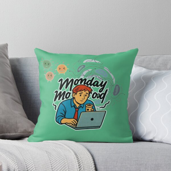 Item preview, Relatable Workday Stress Illustration designed and sold by Miheerala.