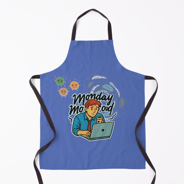Item preview, Relatable Workday Stress Illustration designed and sold by Miheerala.