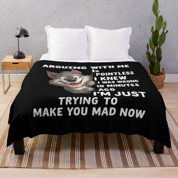 Item preview, Wolf Arguing With Me Is Pointless I Knew I Was Wrong 10 designed and sold by EugeneRBarnett.