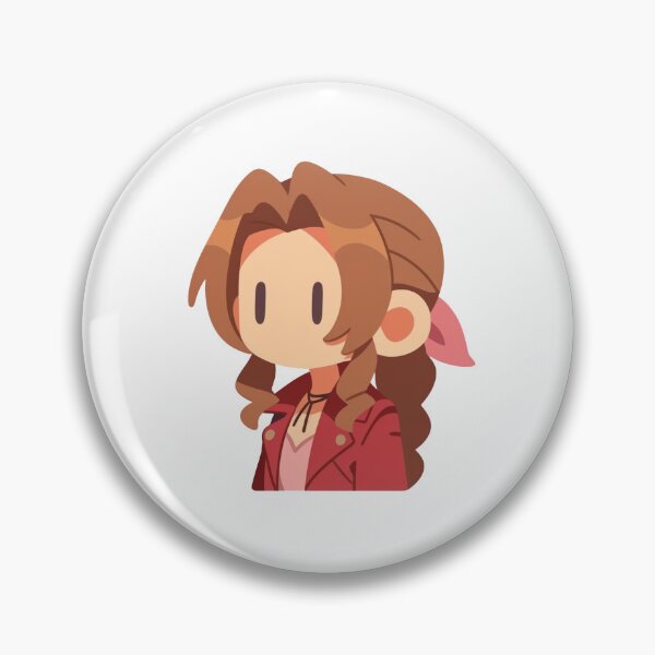 Item preview, Aerith Minimalist Sticker 03 designed and sold by vicariouslydrew.