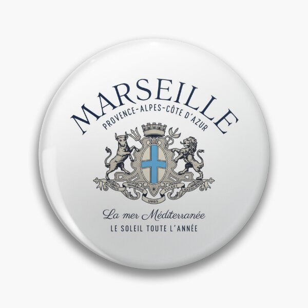 Item preview, Vintage Marseille Coat of Arms & City Motto designed and sold by Shopeon Designs.