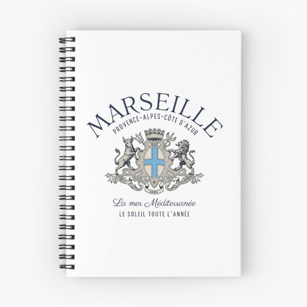 Item preview, Vintage Marseille Coat of Arms & City Motto designed and sold by Shopeon Designs.