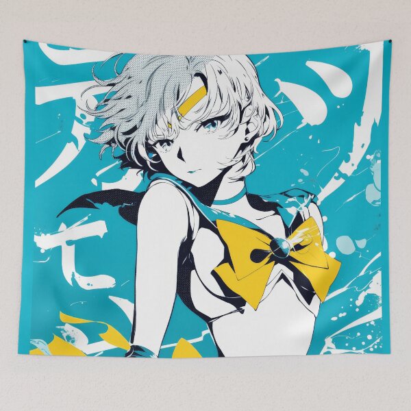 Item preview, Sailor Uranus Duotone Pool Day  designed and sold by AnimeArsenalPrints.