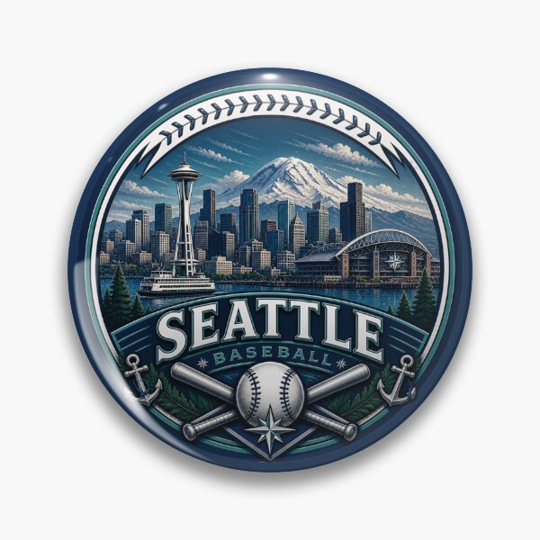Item preview, Seattle Sports Logo – Coastal Style T-Shirt, Hoodie & Fan Apparel Gift designed and sold by TKOprintdesigns.