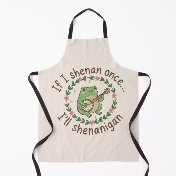Item preview, If I Shenan Once I'll Shenanigan Embroidered, Funny Mental Health, Funny Frog Shenanigan, Animal Lovers designed and sold by toongstudio.