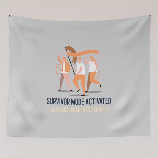 Item preview, Survivor Mode Activated Leukemia Awareness Month  designed and sold by ACA Design & Print.