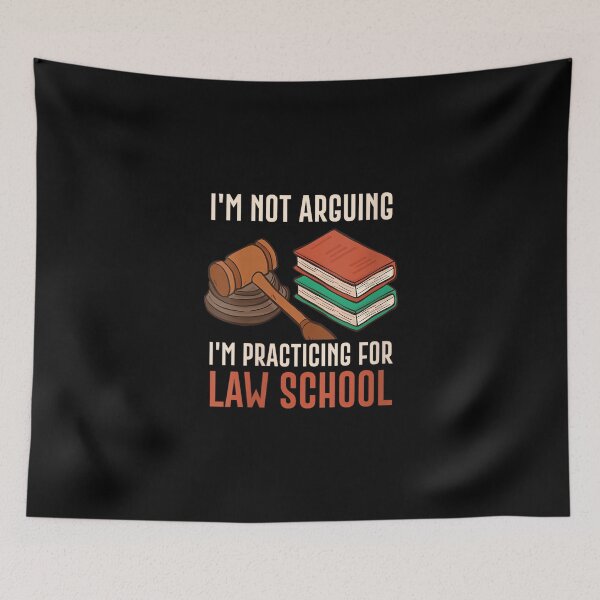 Item preview, Womens I'm Not Arguing I'm Practicing For Law School Lawyer designed and sold by EugeneRBarnett.