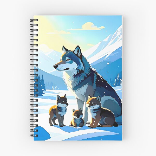Item preview, Wolves in snow designed and sold by Creative Visualize.