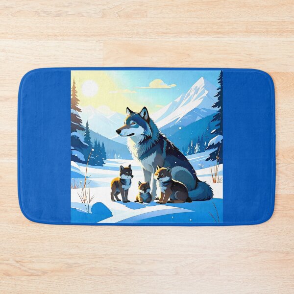 Item preview, Wolves in snow designed and sold by Creative Visualize.