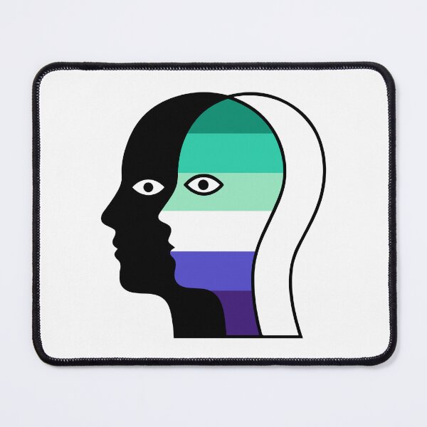 Item preview, Abstract Overlapping Faces- Gay Men's Identity Line Art designed and sold by Cannaxes Studio.